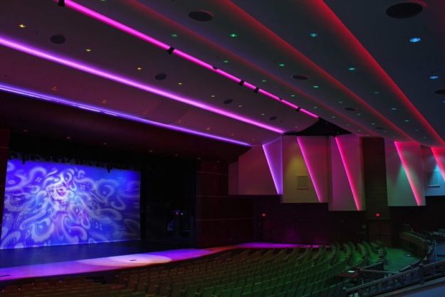LED Lighting in Philips Smith Auditorium